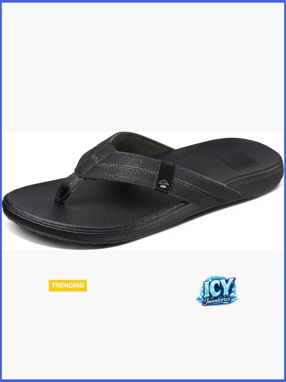 Men's Flip Flop Sandals with Ultra Soft Cushion Footbed, Ethylene Vinyl Acetate